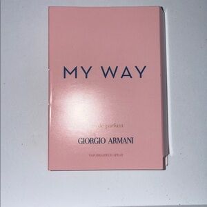 🌷3/$15 new Giorgio Armani my way edp sample